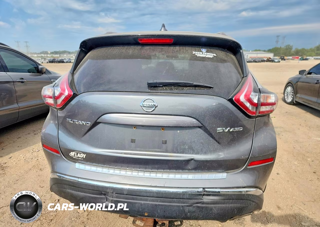 2016 Nissan Murano Sv VIN:5N1AZ2MHXGN160692 - 6