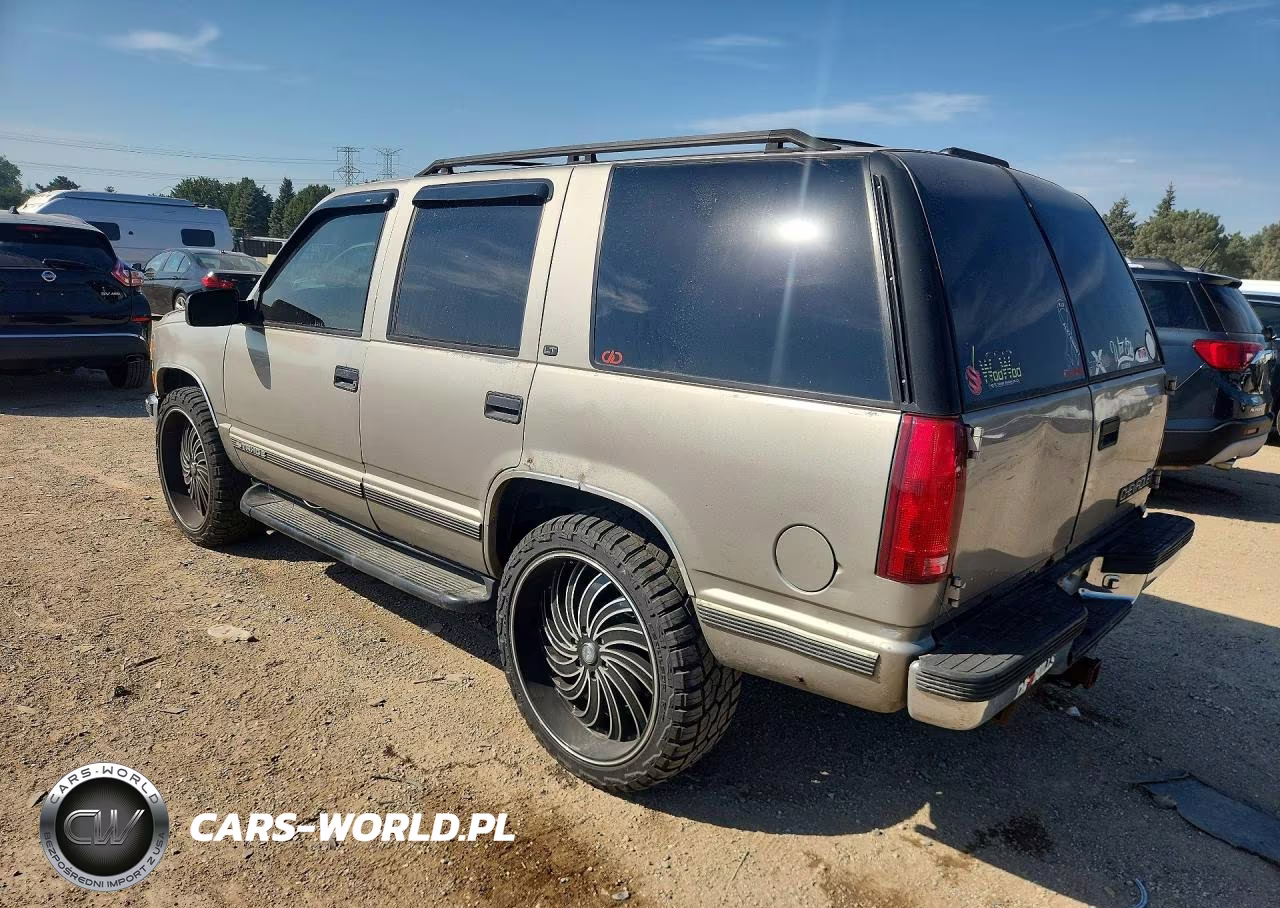 1999 Chevrolet Tahoe K1500 VIN:1GNEK13R7XJ383804 - 2