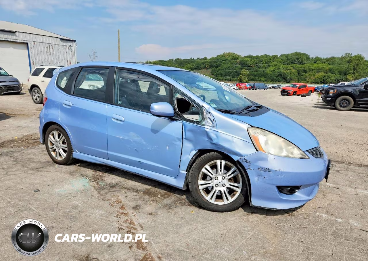 2010 Honda Fit Sport VIN:JHMGE8H45AC025240 - 4