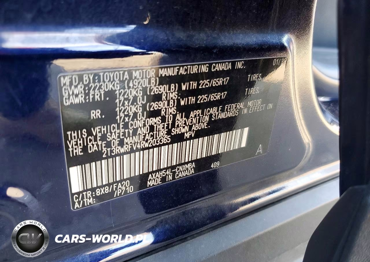 2024 Toyota Rav4 Hybrid Xle VIN:2T3RWRFV4RW203365 - 13