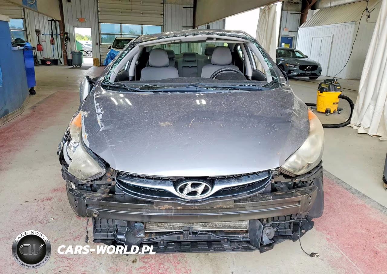 2013 Hyundai Elantra Gls VIN:KMHDH4AE6DU494015 - 5