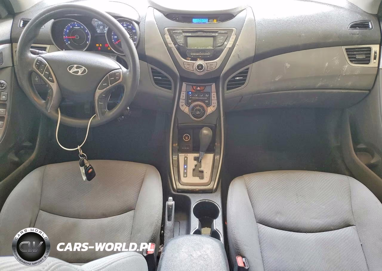 2013 Hyundai Elantra Gls VIN:KMHDH4AE6DU494015 - 8