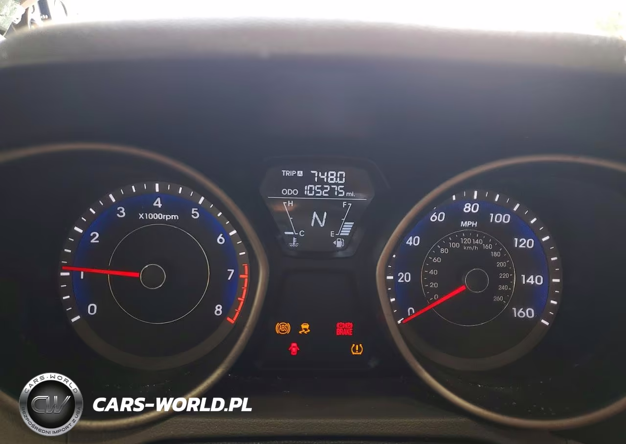 2013 Hyundai Elantra Gls VIN:KMHDH4AE6DU494015 - 9
