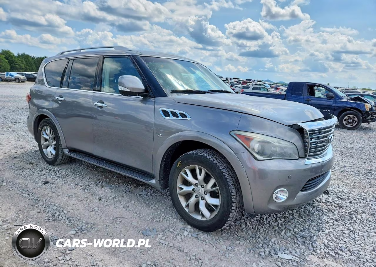 2014 Infiniti Qx80 Base VIN:JN8AZ2NE1E9065067 - 4