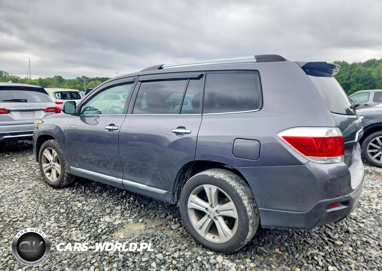 2012 Toyota Highlander Limited VIN:5TDDK3EH9CS153666 - 2