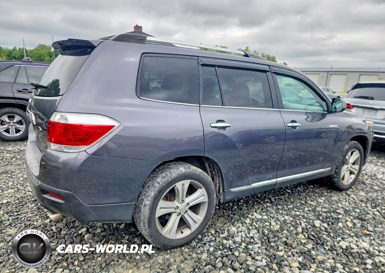 2012 Toyota Highlander Limited VIN:5TDDK3EH9CS153666 - 3