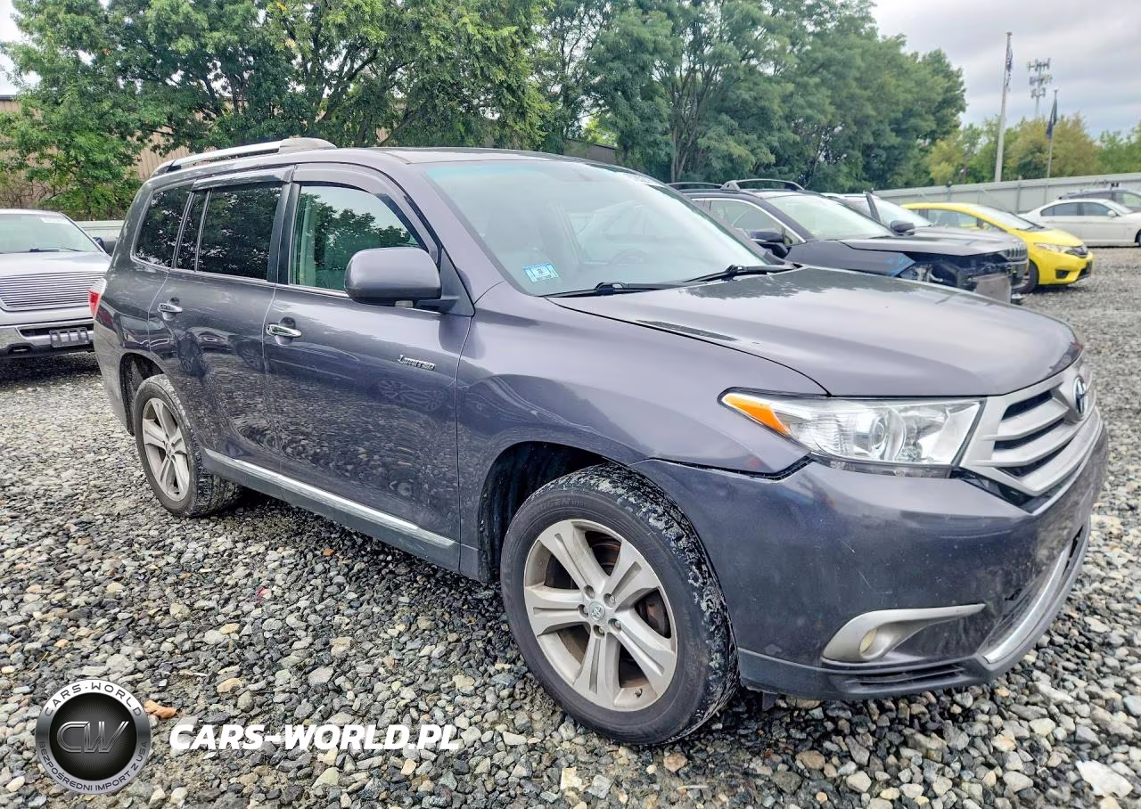 2012 Toyota Highlander Limited VIN:5TDDK3EH9CS153666 - 4