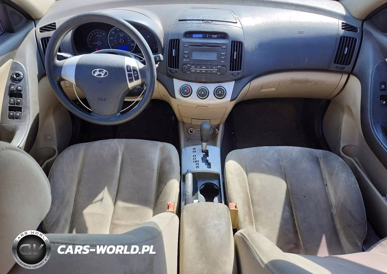 2009 Hyundai Elantra Gls VIN:KMHDU46D79U712336 - 8