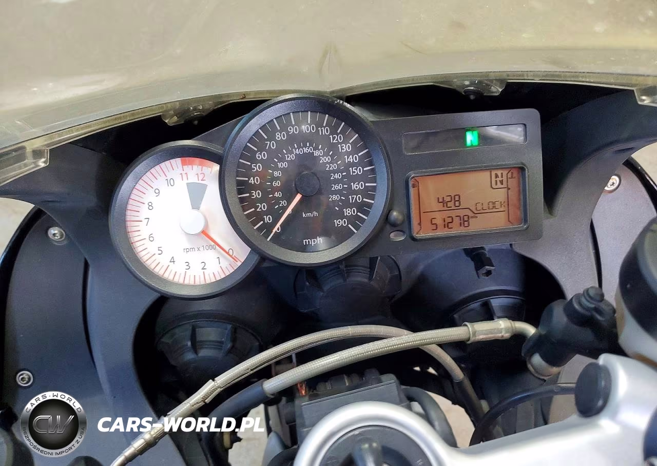2008 BMW K1200 S VIN:WB10591A88ZM29954 - 7