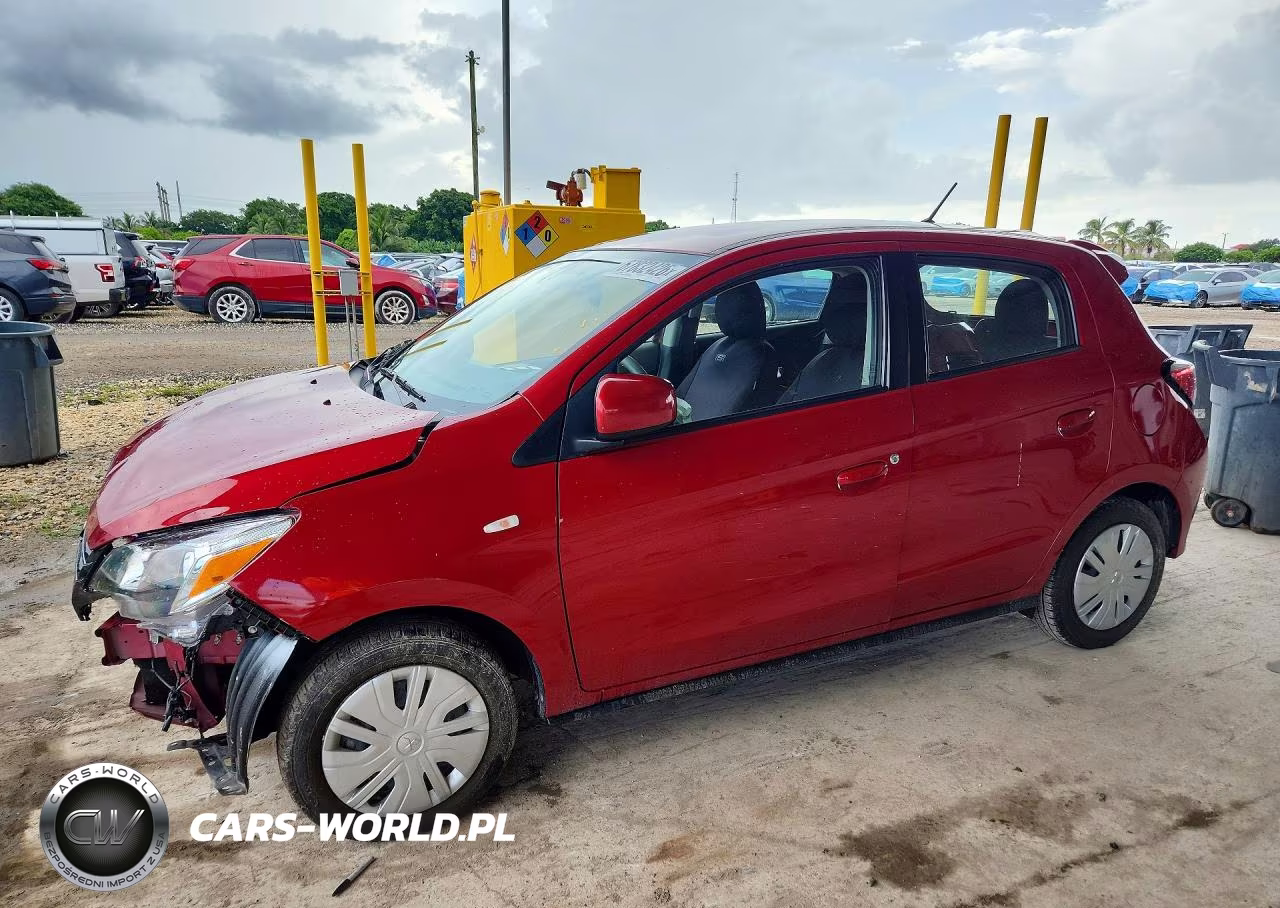 2024 Mitsubishi Mirage Es VIN:ML32AUHJ6RH019082 - 1