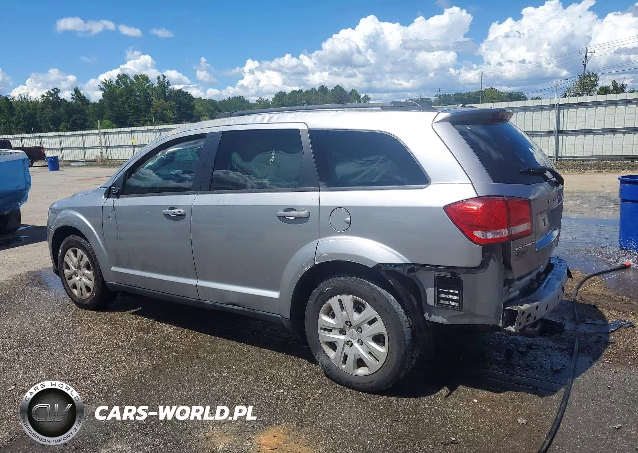 2019 Dodge Journey Se VIN:3C4PDCBB1KT852592 - 2
