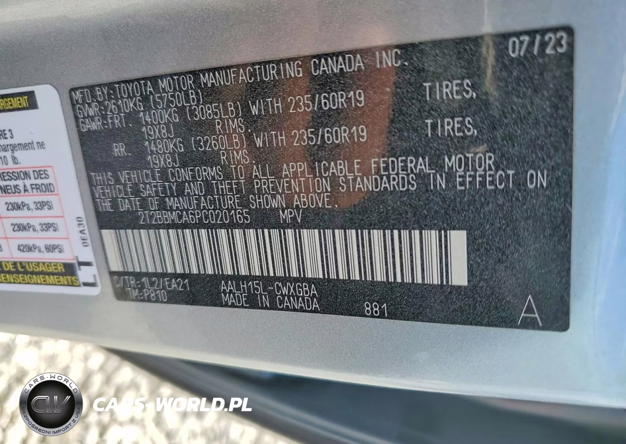 2023 Lexus Rx 350H Premium VIN:2T2BBMCA6PC020165 - 13