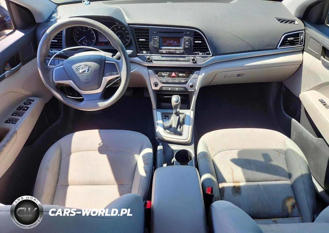 2017 Hyundai Elantra Se VIN:KMHD74LFXHU090486 - 8