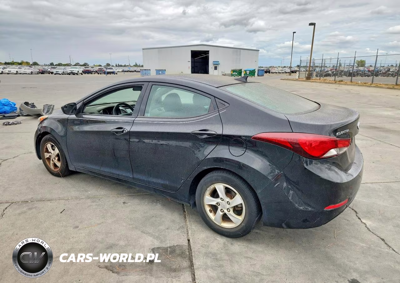 2014 Hyundai Elantra Se VIN:5NPDH4AE3EH537337 - 2
