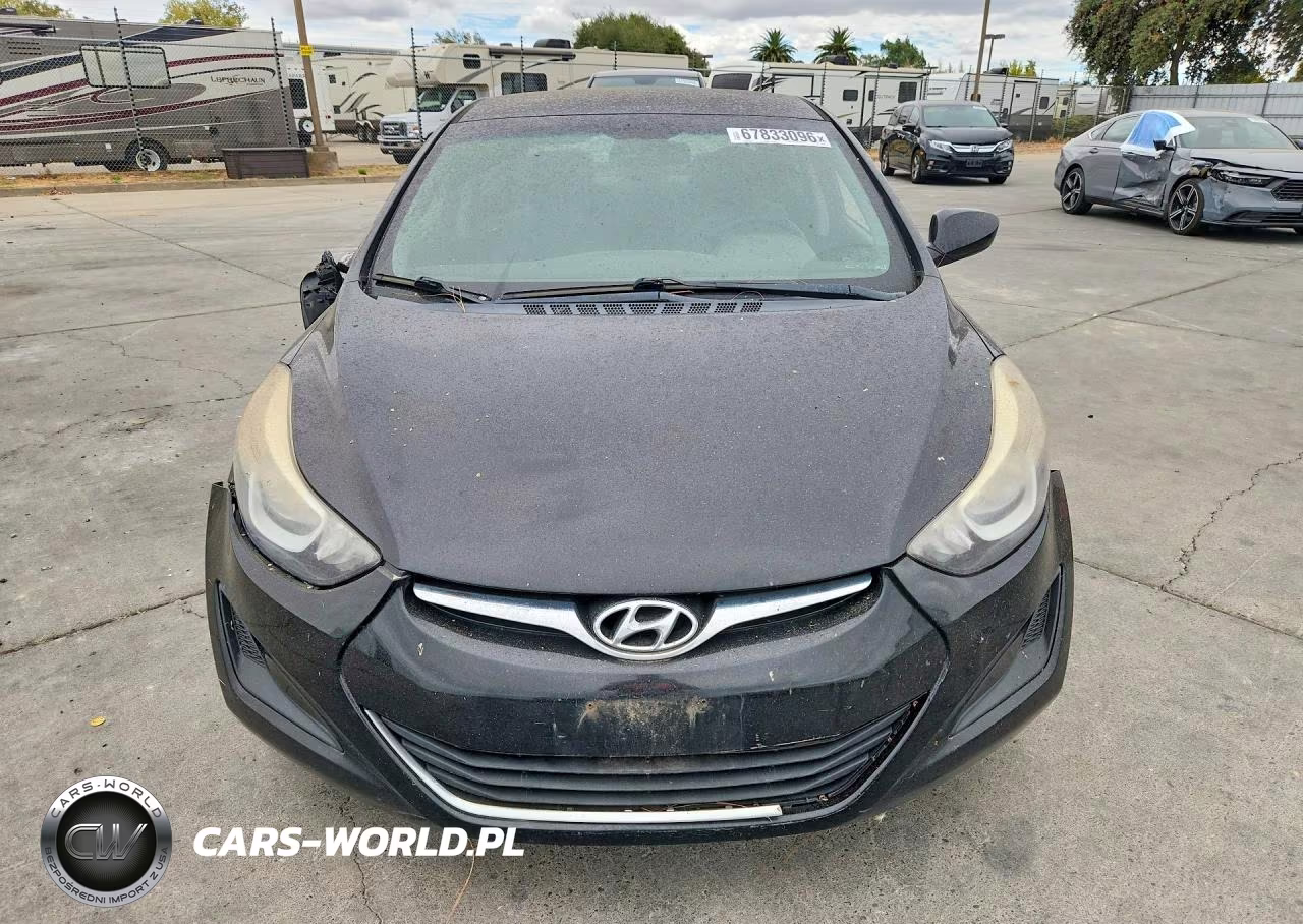 2014 Hyundai Elantra Se VIN:5NPDH4AE3EH537337 - 5