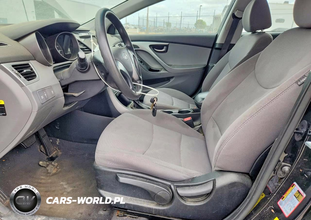 2014 Hyundai Elantra Se VIN:5NPDH4AE3EH537337 - 7
