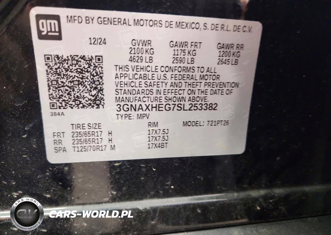 2025 Chevrolet Equinox Lt VIN:3GNAXHEG7SL253382 - 13