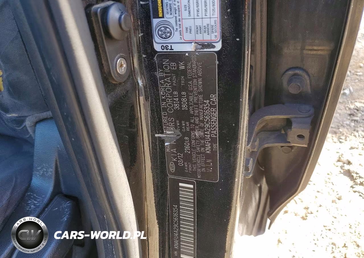 2012 Kia Forte Ex VIN:KNAFU4A29C5616354 - 12