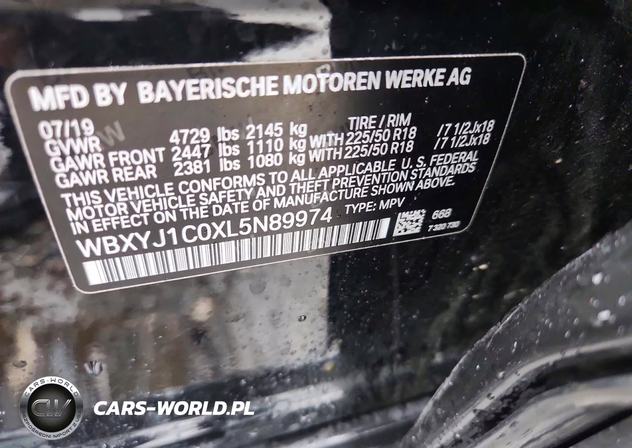 2020 BMW X2 xDrive28I VIN:WBXYJ1C0XL5N89974 - 12