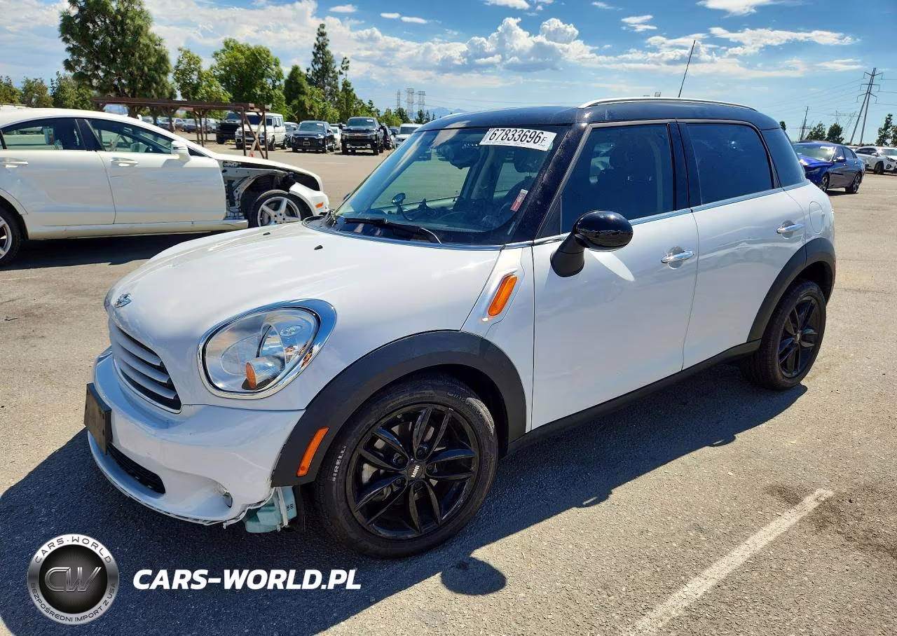 2013 Mini Cooper Countryman VIN:WMWZB3C52DWM08347 - 1