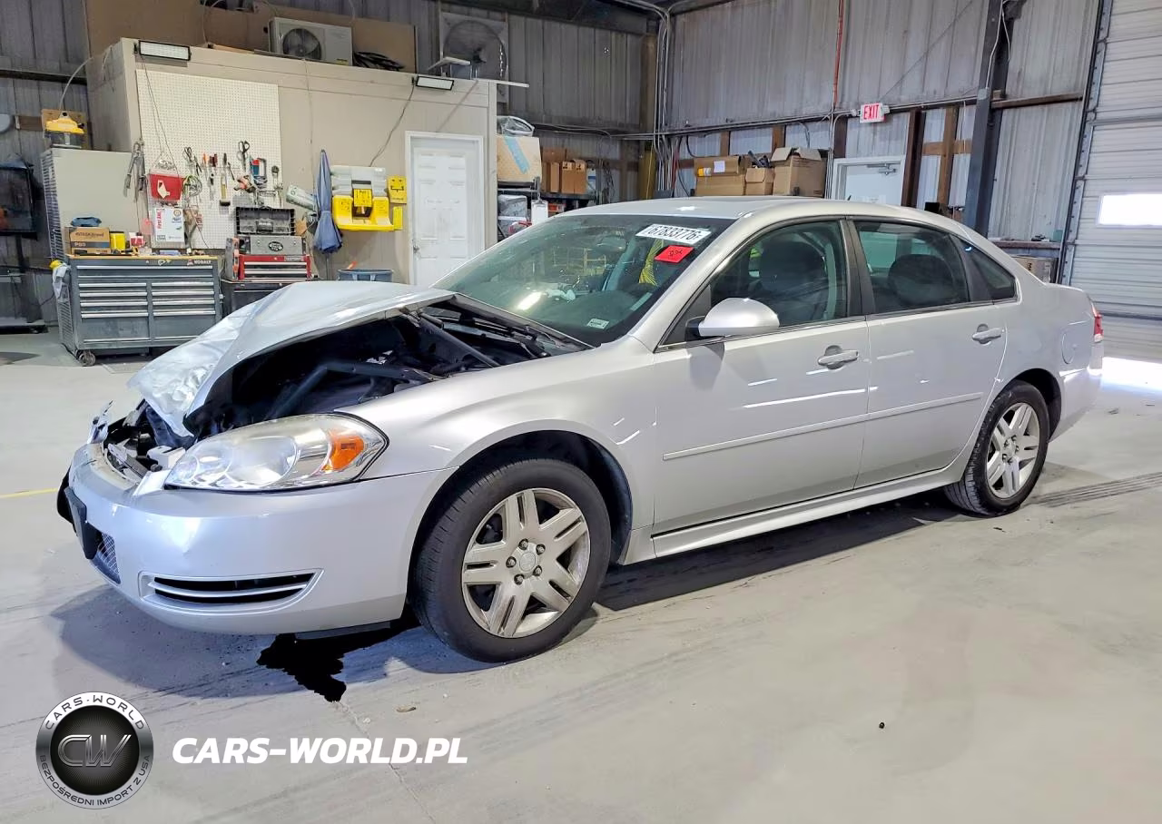 2012 Chevrolet Impala Lt VIN:2G1WG5E33C1186687 - 1