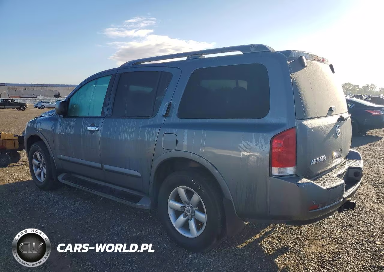 2015 Nissan Armada Sv VIN:5N1AA0ND5FN606429 - 2