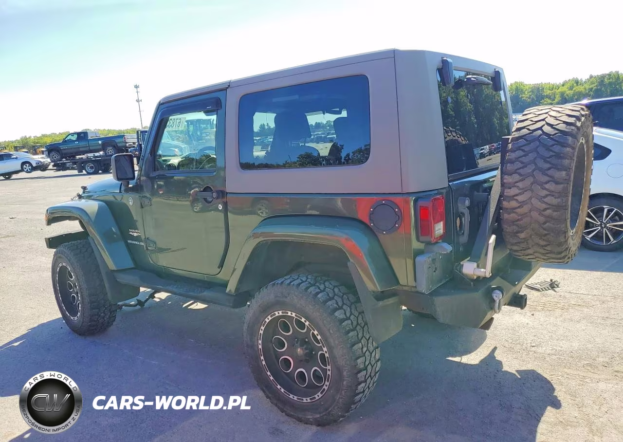 2007 Jeep Wrangler Sahara VIN:1J8FA54107L125802 - 2