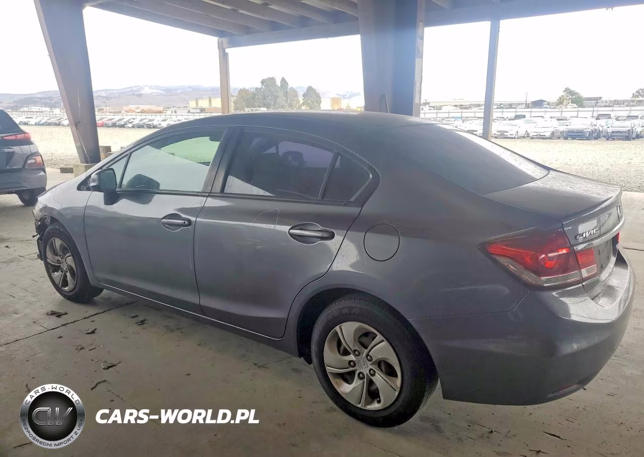 2013 Honda Civic Lx VIN:19XFB2F5XDE205857 - 2