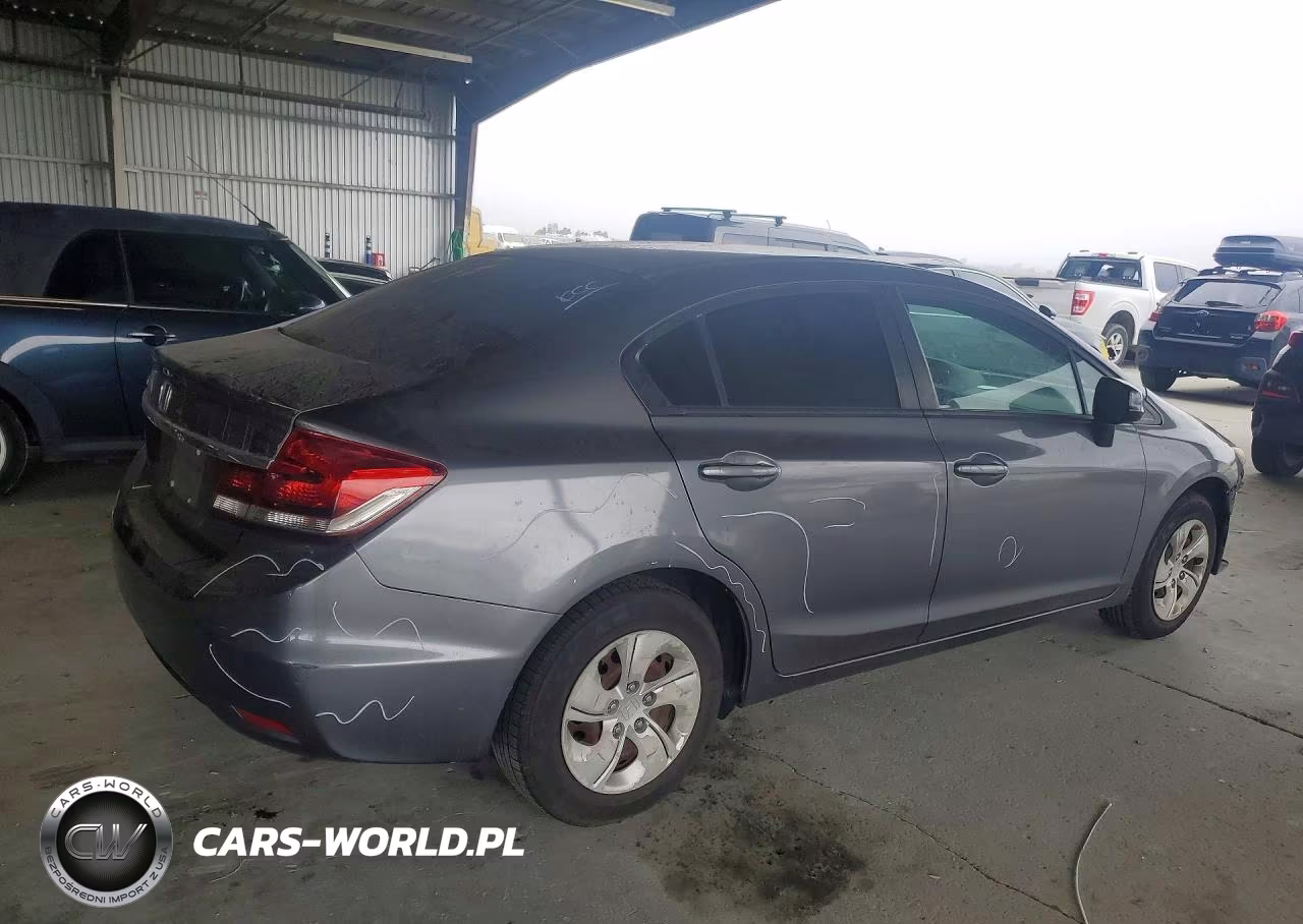 2013 Honda Civic Lx VIN:19XFB2F5XDE205857 - 3