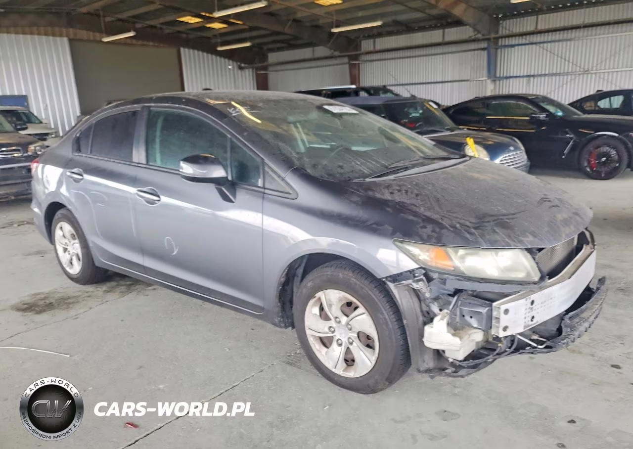2013 Honda Civic Lx VIN:19XFB2F5XDE205857 - 4