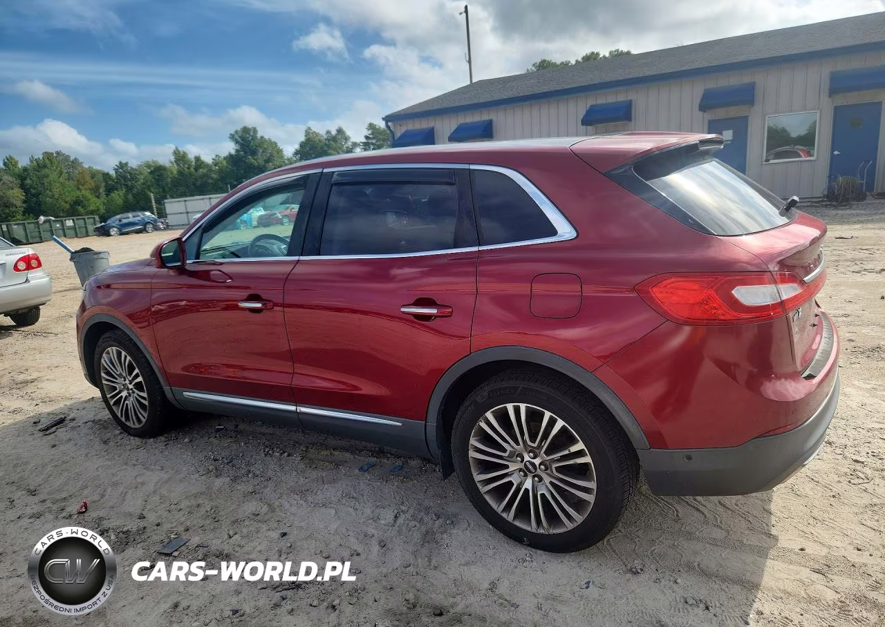 2016 Lincoln Mkx Reserve VIN:2LMTJ6LR7GBL86707 - 2