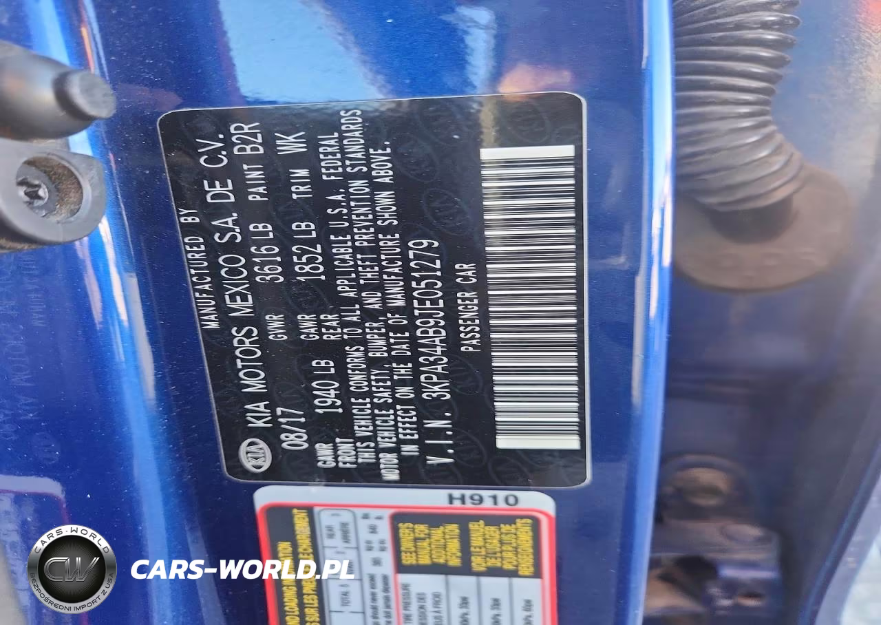 2018 Kia Rio Ex VIN:3KPA34AB9JE051279 - 13