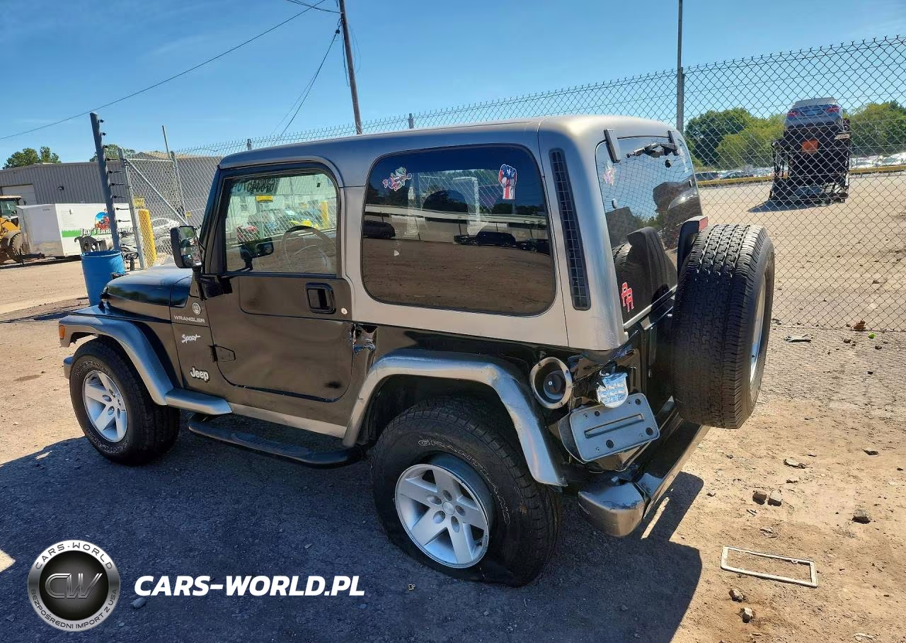 1998 Jeep Wrangler Sw VIN:1J4FY19S8WP798450 - 2