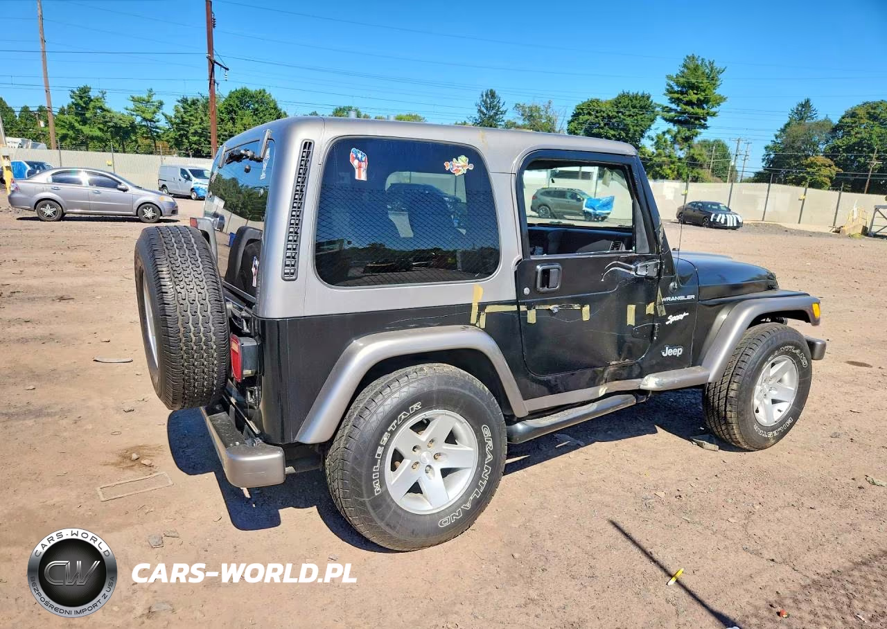 1998 Jeep Wrangler Sw VIN:1J4FY19S8WP798450 - 3