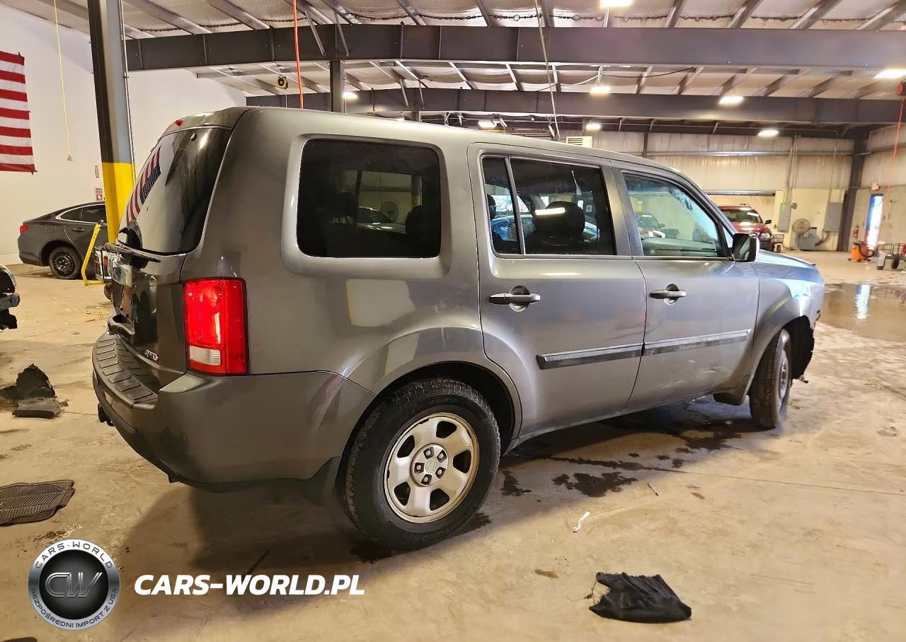 2011 Honda Pilot Lx VIN:5FNYF4H23BB031438 - 3
