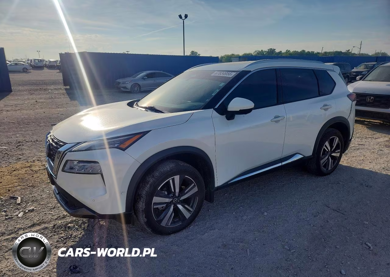 2022 Nissan Rogue Sl VIN:5N1BT3CB1NC714056 - 1