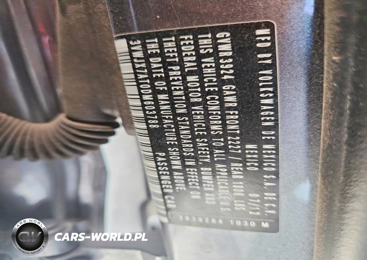 2013 Volkswagen Beetle VIN:3VWJX7AT0DM603788 - 13