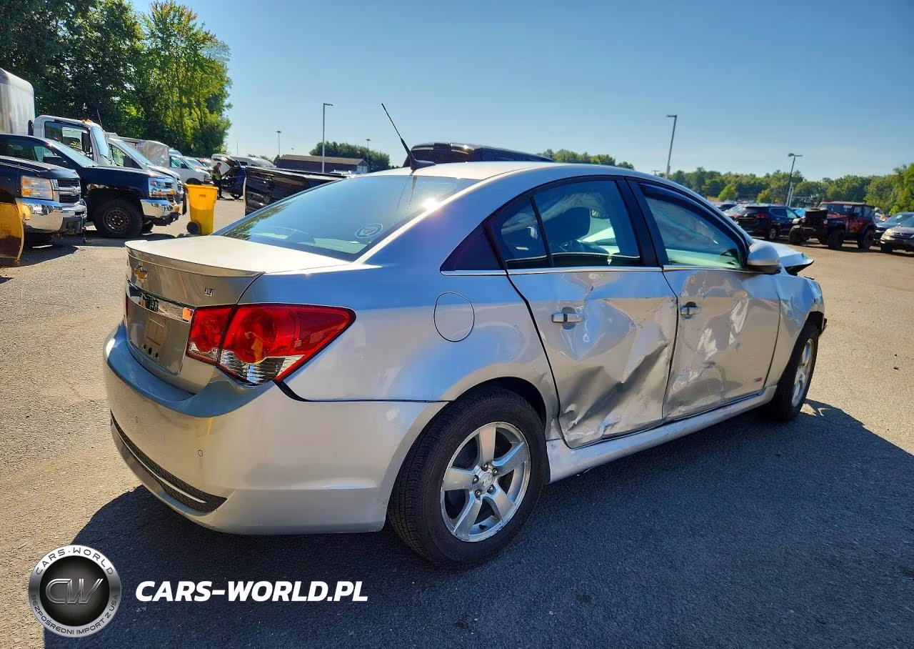 2012 Chevrolet Cruze Lt VIN:1G1PF5SC1C7356737 - 3