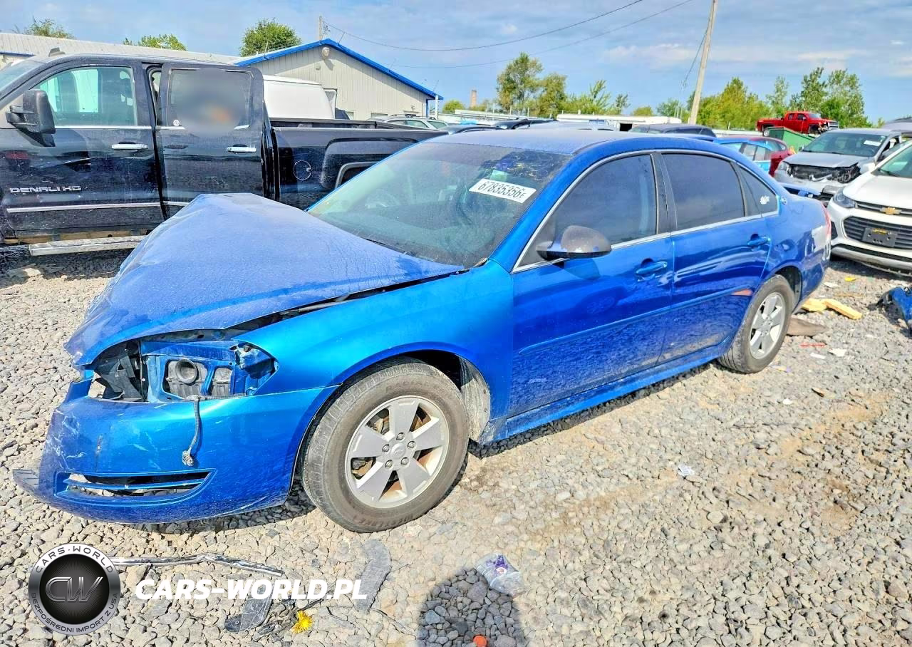 2010 Chevrolet Impala Lt VIN:2G1WB5EN1A1103190 - 1