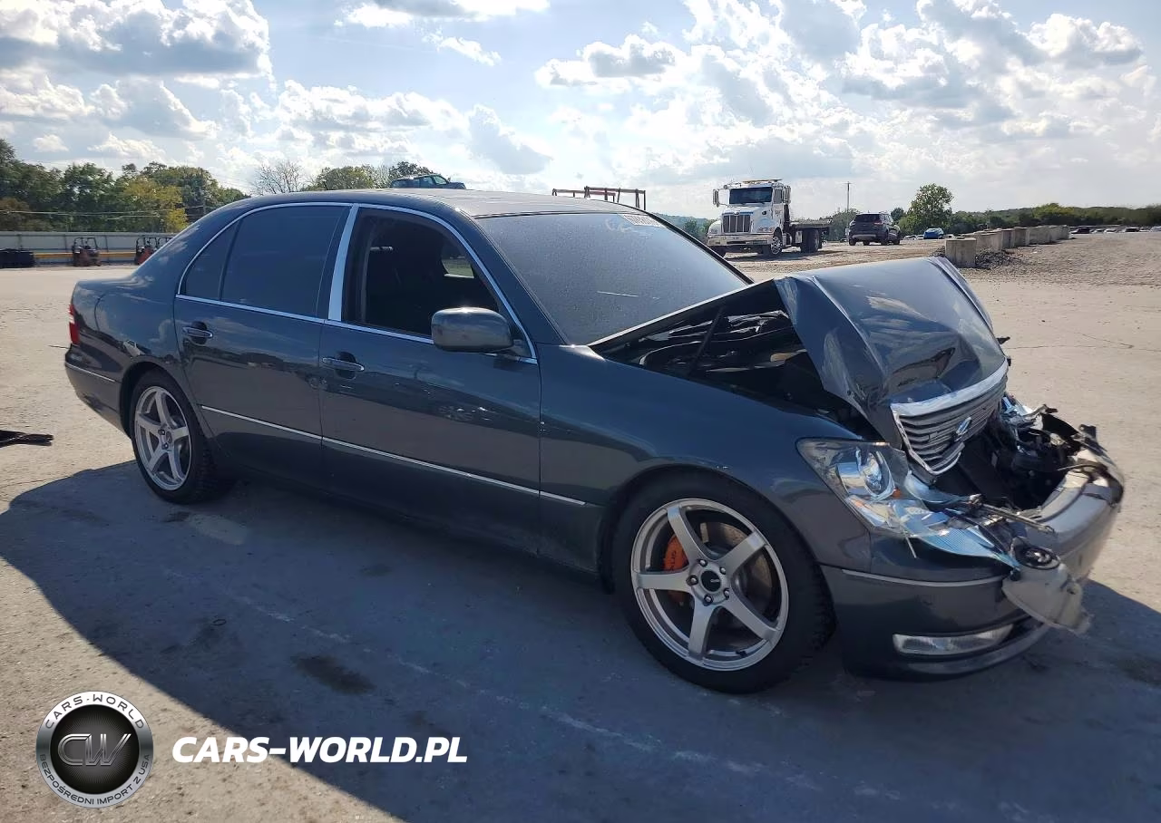 2005 Lexus Ls 430 VIN:JTHBN36F555012032 - 4