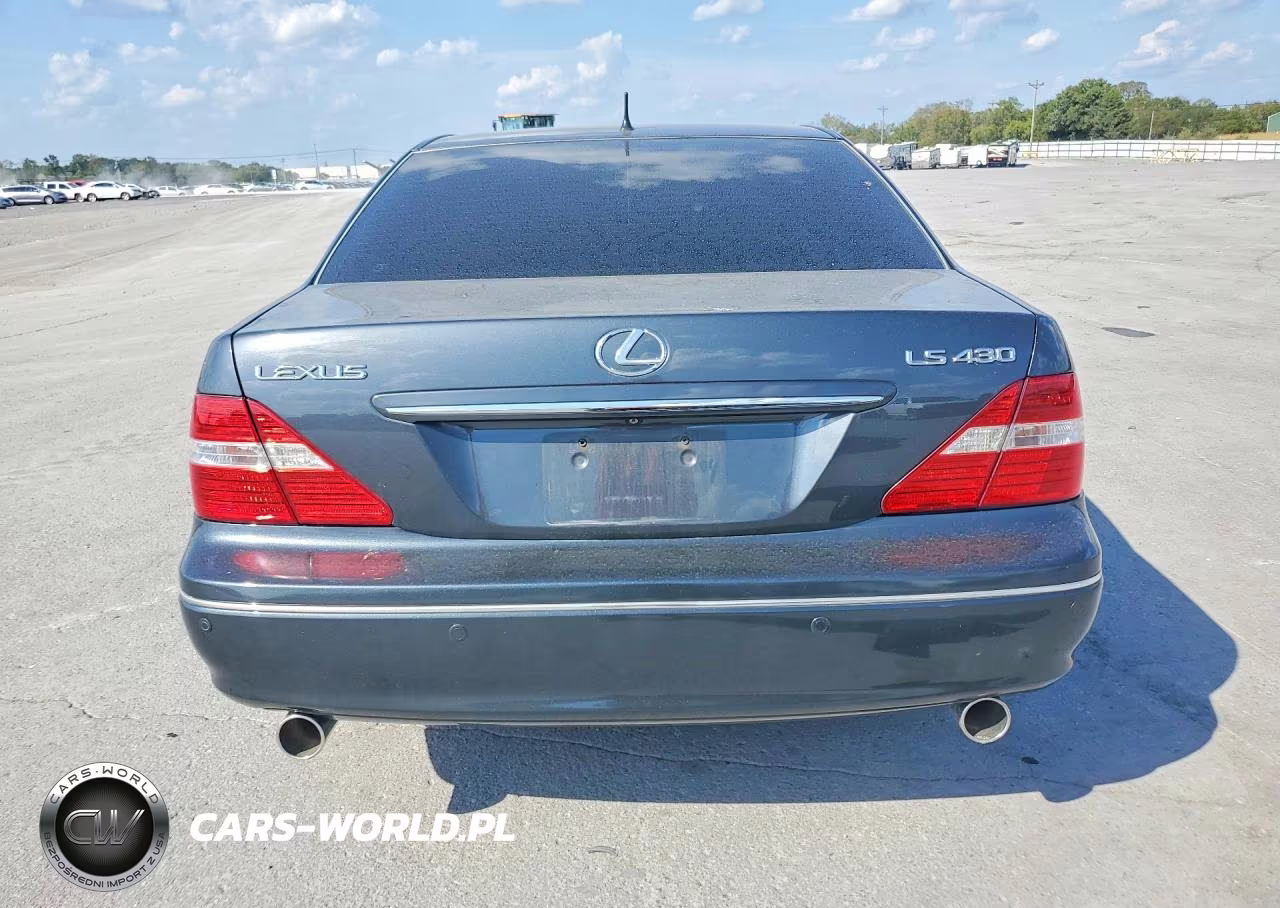 2005 Lexus Ls 430 VIN:JTHBN36F555012032 - 6