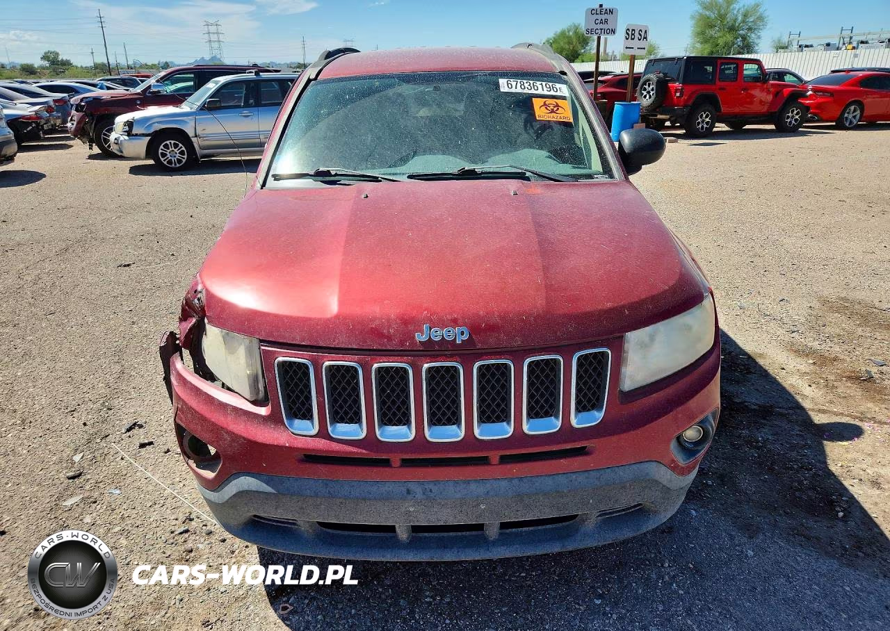 2012 Jeep Compass Sport VIN:1C4NJCBA6CD601372 - 5