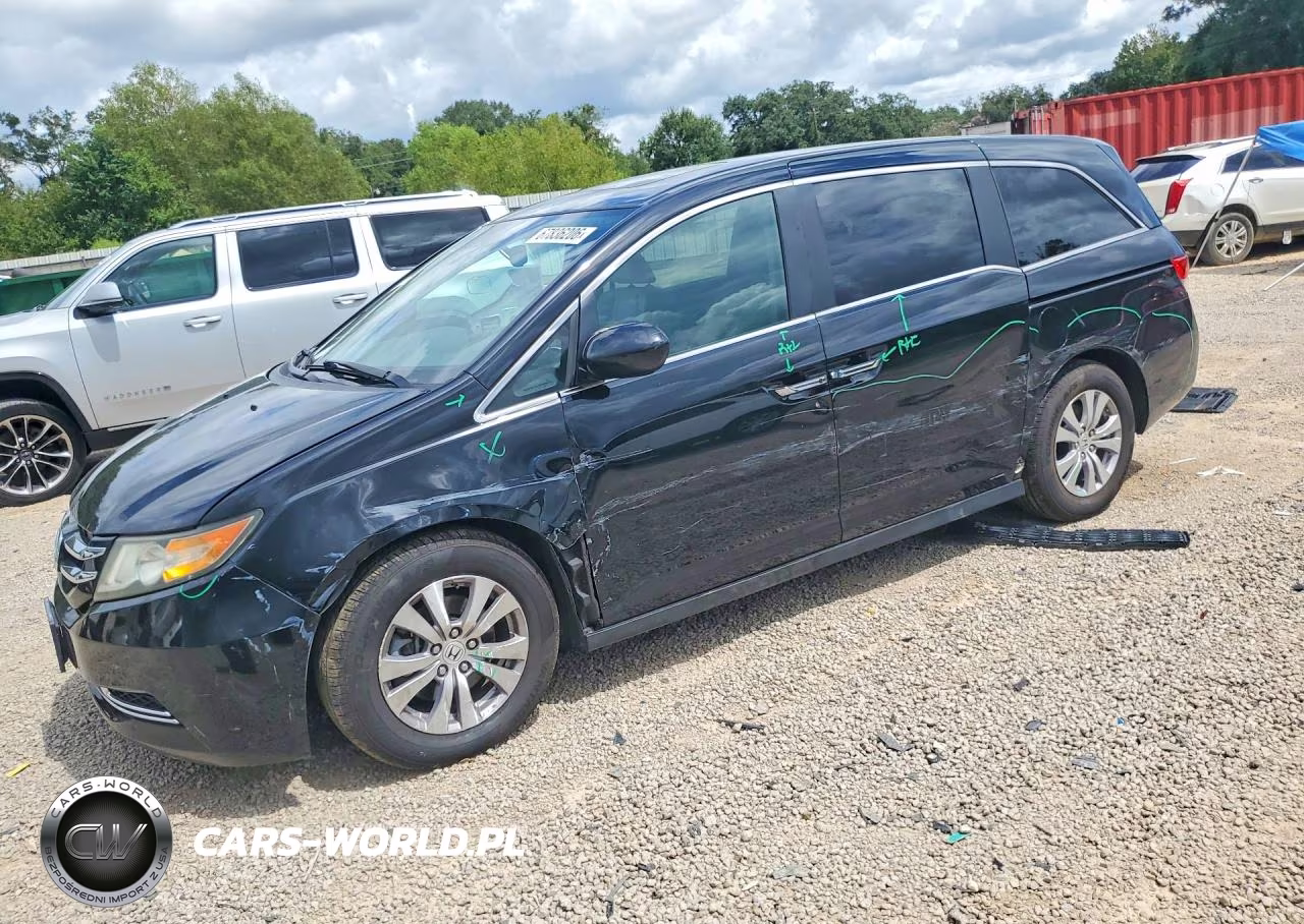 2016 Honda Odyssey Exl VIN:5FNRL5H64GB063991 - 1