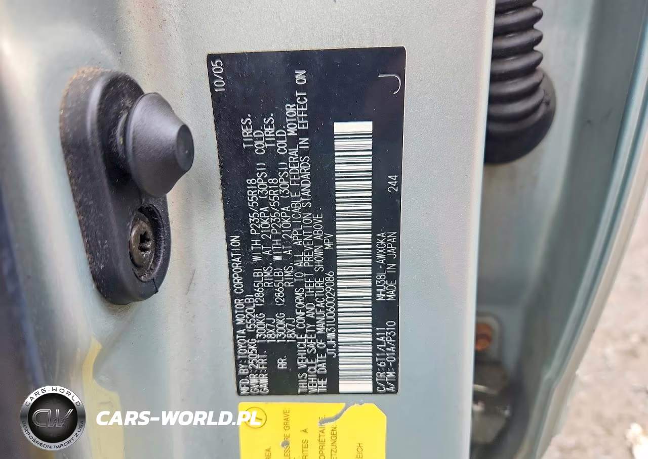 2006 Lexus Rx 400 VIN:JTJHW31U060029086 - 13