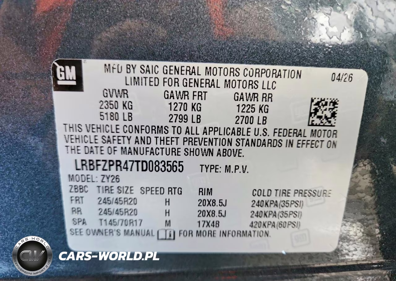 2026 Buick Envision Sport Touring VIN:LRBFZPR47TD083565 - 14