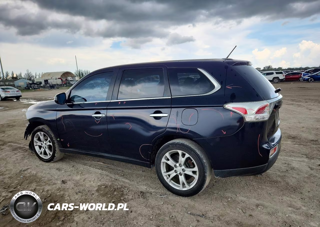 2014 Mitsubishi Outlander Se VIN:JA4AD3A32EZ017494 - 2