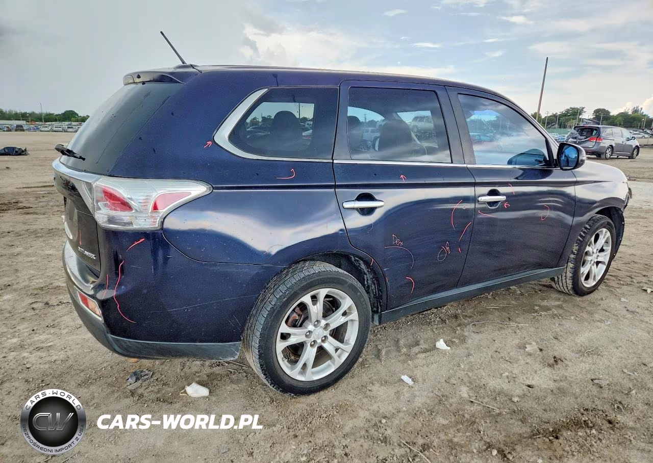 2014 Mitsubishi Outlander Se VIN:JA4AD3A32EZ017494 - 3