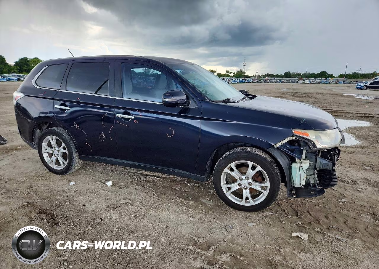 2014 Mitsubishi Outlander Se VIN:JA4AD3A32EZ017494 - 4