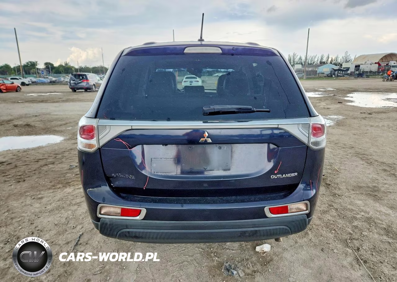2014 Mitsubishi Outlander Se VIN:JA4AD3A32EZ017494 - 6