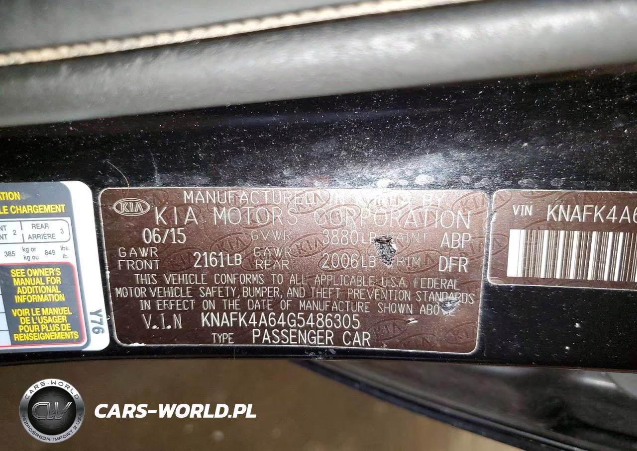 2016 Kia Forte Lx VIN:KNAFK4A64G5486305 - 12